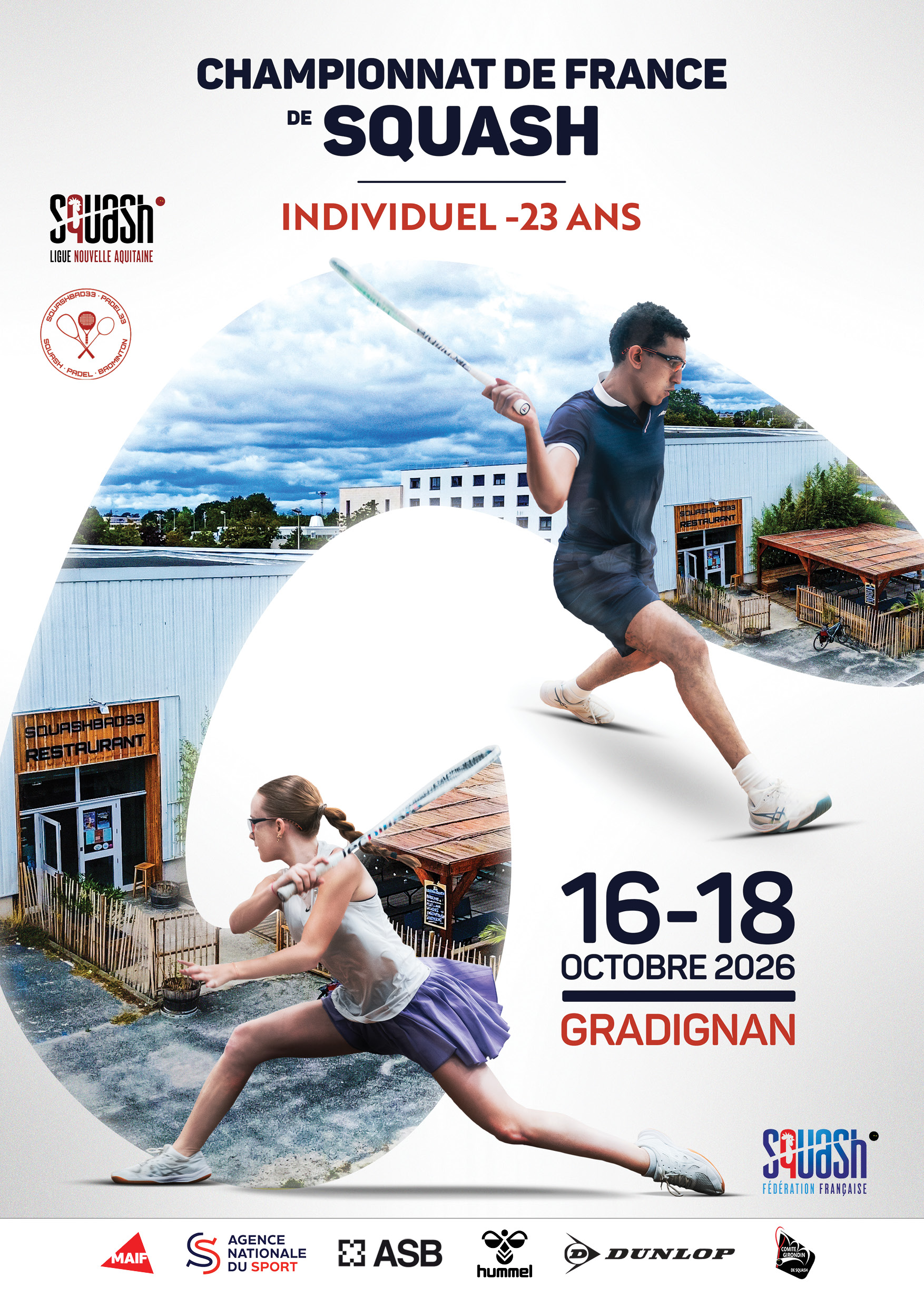 CHAMPIONNAT DE FRANCE U23, DIRECTION GRADIGNAN